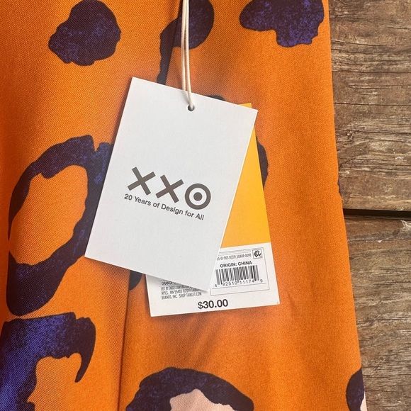 3.1 Phillip Lim Vibrant Orange and Purple Skater Skirt - Picture 2 of 10